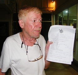 Irishman Richard Killian lost 20,000 pounds, allegedly to a bar girl.